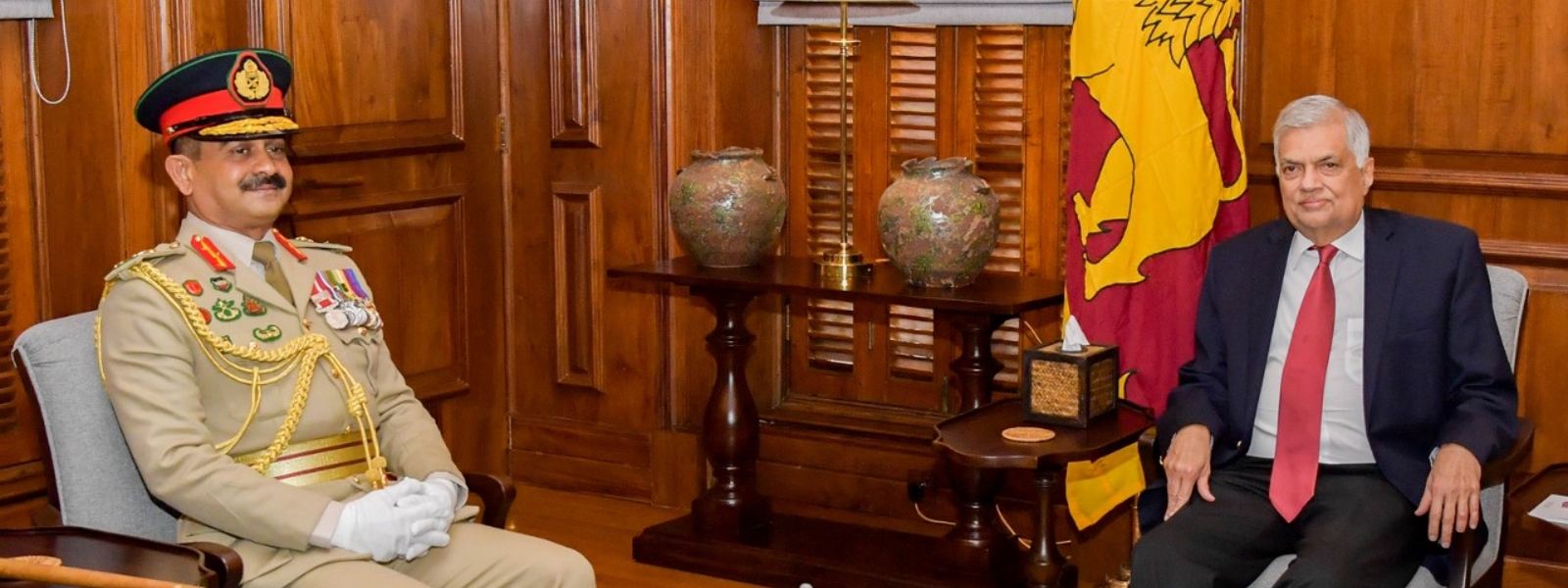 Army Chief meets President